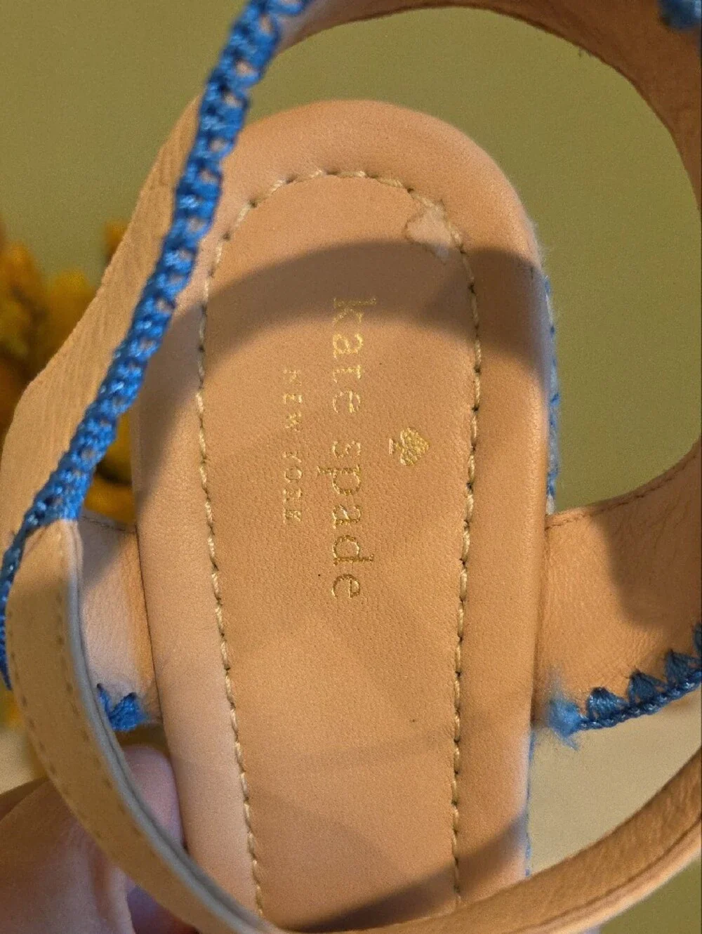 Kate Spade Floral Wedge Sandals